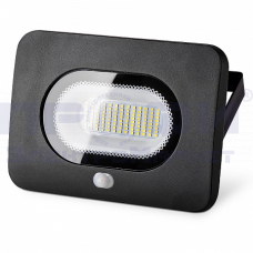 Светодиодный прожектор WFL-50W/05s с датчиком движения 5500К 50Вт IP65