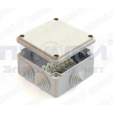 Коробка распаечная 100х100х45  IP44   GE41232-01с клеммником (под заказ)