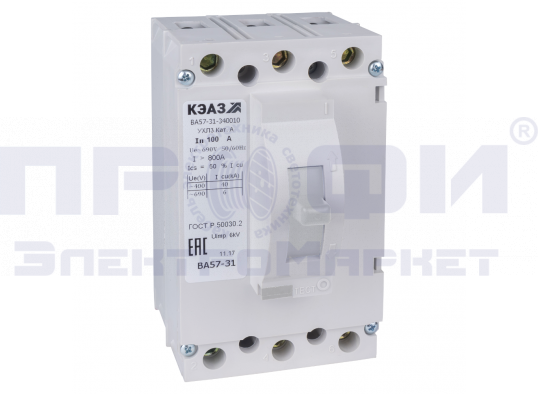 Выкл. автомат. ВА57-31-340010-20А-400-690AC-УХЛ3-КЭАЗ