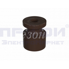 Изолятор универсальный пластиковый, цвет - коричневый  GE30025-04-R10