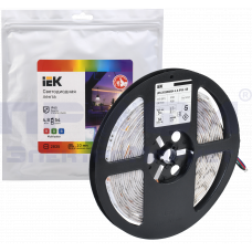 Лента LED 5м LSR-2835RGB54-4.8-IP20-12B IEK разноцветный