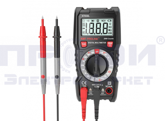 Мультиметр цифровой КТ 830L "PROLINE"  (КВТ)