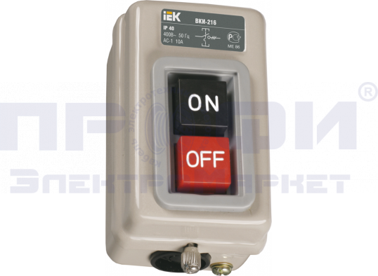 Выключатель ВКИ-230 3Р 16А 230/400В IP40 ИЭК