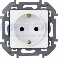 Legrand INSPIRIA розетка 2К+3 немецкий стандарт белая 16А 250В  673720