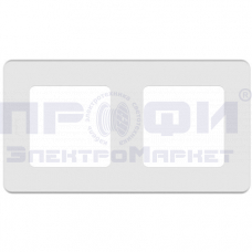 Legrand INSPIRIA рамка белая 2 поста  673940