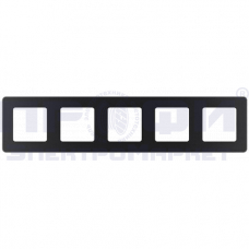 Legrand INSPIRIA рамка антрацит 5 постов  673973
