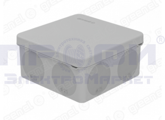 Коробка распред. о/п 2-хкомпонентная HF УФ 100х100х50мм IP66 GE42455