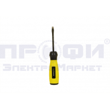 Отвертка шлицевая 5x75 АЛМАЗН. НАКОНЕЧ, твердость 59 HRC, S2, Hanskonner // HK1040-16-SL5-75
