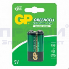 GP GreenCell батарейка солевая 9V Крона