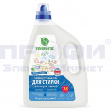 Гель для стирки SYNERGETIC  2,28 л, 38 стирок