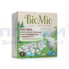 Ср-во д/посудом BioMio Bio-Total 7в1 таблетки 30шт*20гр