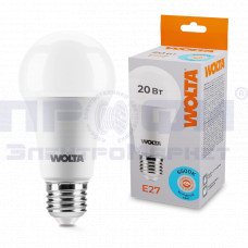 Светодиодная лампа WOLTA 20Вт 6500К Е27  25W65BL20E27