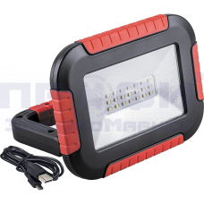 Аккумуляторный фонарь-прожектор 10Вт 6500К IP44 TL911  32725