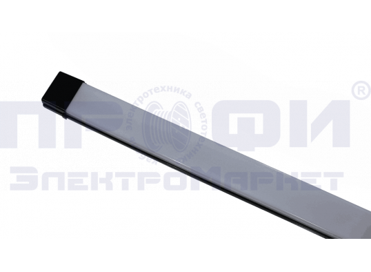 Светильник светодиодный LE LED ECO R 02 100Вт 6500К призма черный
