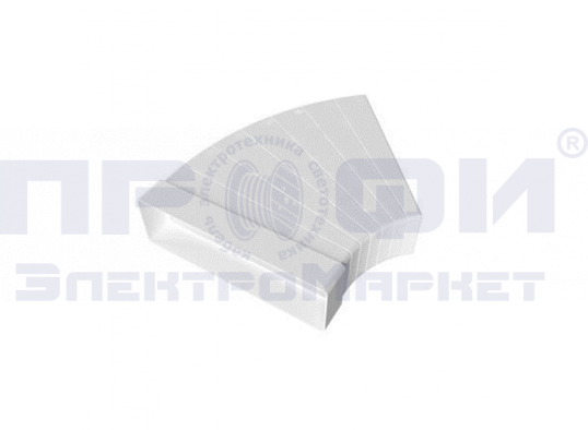 Колено плоское разноугловое  60*120 т/у