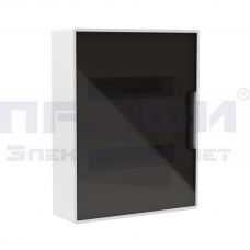 Щит 24 модулей настенный FRAME белый с тонированной дверцей DKC F24W1WD