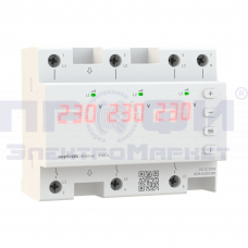 Реле напряжения Welrok D6-63 red
