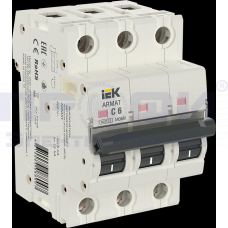 ARMAT Авт. выкл. M06N 3P C 6А IEK