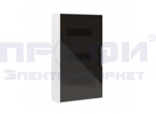 Щит 36 модулей настенный FRAME белый с тонированной дверцей DKC F36W1WD