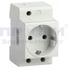 Розетка с заз-м на DIN-рейку РАр10-3-ОП,3S-SE2R,РДЕ 47