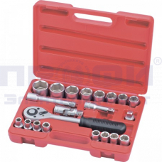 Набор слесарно-монтажный с квадратом 1/2", 21 предм. MATRIX MASTER (13521)