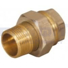 Муфта с накидной гайкой 3/4"вн х 1/2"н (для Ду 15)  5823