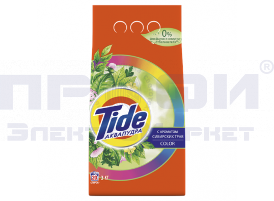 ЧЗ с/п Tide Автомат Color 3.0кг/PG/6