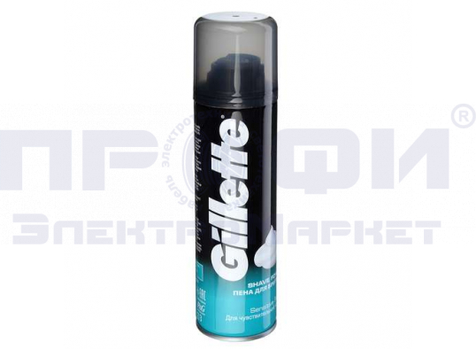 Пена д/бр Gillette Menthol аромат ментола 200мл/Gil