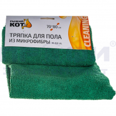 Тряпка д/пола РыжийКот микрофибра 70*80см М-02F-XL /Китай/
