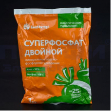 Удобр БиоМастер Суперфосфат двойной 1.0кг/ТрМаст/