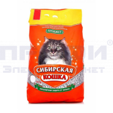 Наполнитель СИБИРСКАЯ КОШКА 7л. БЮДЖЕТ