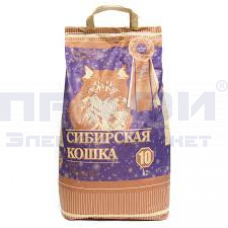 Наполнитель СИБИРСКАЯ КОШКА 10 л СУПЕР