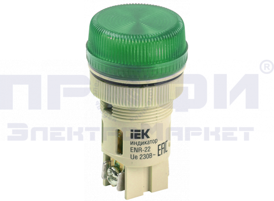 Арматура ENR-22 ( XB2-EV163) 240В зелёная