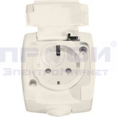 Розетка откр. РА16-112Б ЕВРО IP44