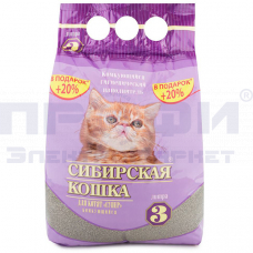 Напол. СИБИРСКАЯ КОШКА напол. 3л. Д/КОТЯТ СУПЕР(комкующ.)