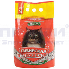 Напол. СИБИРСКАЯ КОШКА напол. 5л. ЭКСТРА впитыв.д/длиннош