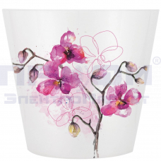 Горшок д/цвет London Orchid Deco d16см фуксия 1.6л