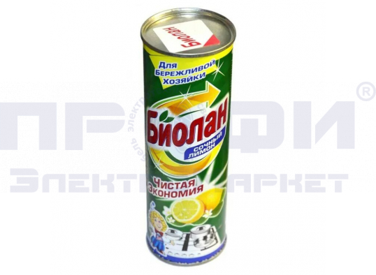 Ч/порошок БИОЛАН Сочный лимон мет/туба 400гр