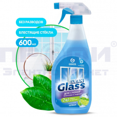 Стеклоочист-ль GRASS Clean Glass Голубая лагуна Курок 600мл