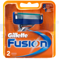 Кассеты Gillette Fusion 2шт Импорт /Gil/
