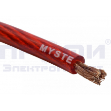 Провод силовой 12 вольт 4 Ga MYSTERY MPC-04B "+"