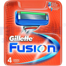 Кассеты Gillette Fusion 4шт Импорт /Gil/