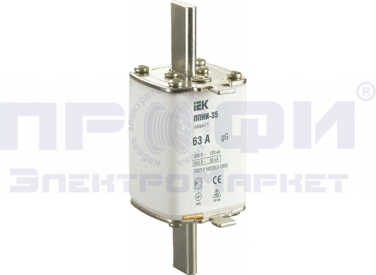 ППНИ-35, габарит 1,  63А   ИЭК Плавкая вставка предохранителя