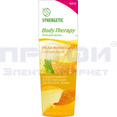 Гель д/душа SYNERGETIC Body Therapy Спелая дыня Увлажняющий 380мл