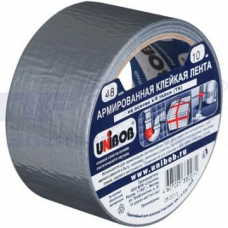 Армированная клейкая лента UNIBOB 48мм*10м, серая 29835
