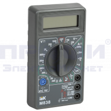 Мультиметр цифровой Universal M838 IEK