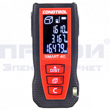 Дальномер лазерный CONDTROL Smart 40 (40м, +/-1,5мм, площадь, объём, 0,083кг)