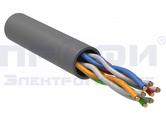 GENERICA Кабель витая пара U/UTP 5E 24AWG 4PR PVC 1м серый РФ/Т ( BC1-C5E04-111-305-TL-R-G) GENERICA Кабель витая пара U/UTP 5E 24AWG 4PR PVC 1м серый РФ/Т ( BC1-C5E04-111-305-TL-R-G)
