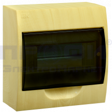 Корпус модульный пласт. навесной ЩРН-П-8 (сосна) IP41 IEK