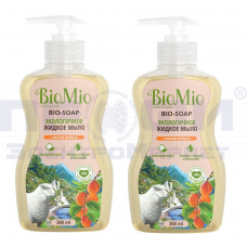 Мыло жидк BioMio Bio-Soap с маслом Абрикоса гипоаллерг 300мл